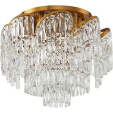 Ceiling chandelier STILFORT 2176/05/12C SApparo, 12x40W, E14, 600x600x480 mm, bronze color