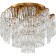 Ceiling chandelier STILFORT 2176/05/12C SApparo, 12x40W, E14, 600x600x480 mm, bronze color