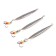 Vertical spin "Yaman" arrow with a tee, size 40 mm, 2.7 g, color copper