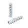 Tundra dowel, type S, spine, polypropylene, 10x50 mm, 50 pcs