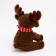 Soft toy "Deer", 14.5 cm, brown color