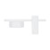 Bra Freya Fr5363WL-01W TACTIC, 230x85x100 mm, GX53, 1x8W, white color