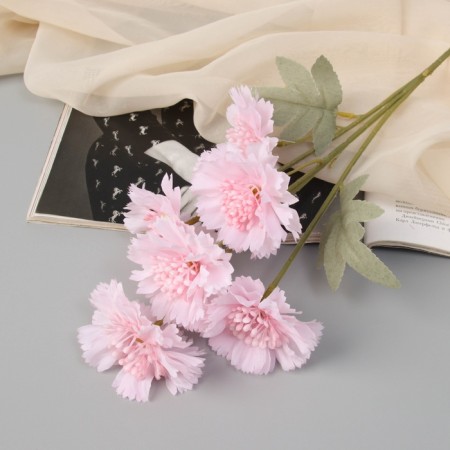 Artificial flowers "Clove Caspar Galant" 58x7 cm, pink