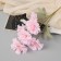 Artificial flowers "Clove Caspar Galant" 58x7 cm, pink