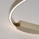 Bra Maytoni Mod058WL-L35BS4K, 1XLED, 37W, 60x60x5 cm, 1800lm, brass color