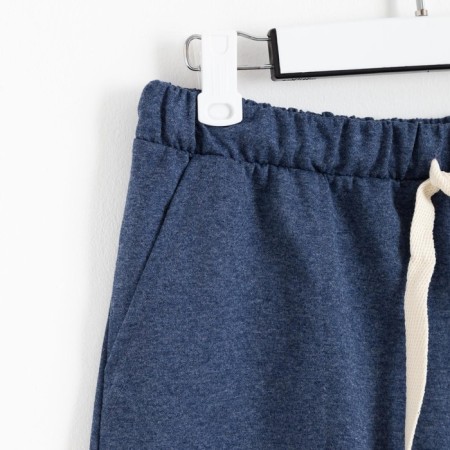 Men's shorts Minaku: Casual Collection Man Color Indigo Melange, Rr. 52-5