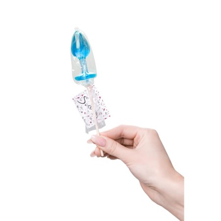 Lollice Sosuchki "Anal sleeve Malaya Blue Curacao", Blue color, 29 g-1