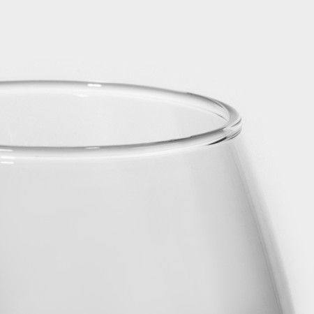 A set of glass glasses for Bistro cognac, 385 ml, 6 pcs-4