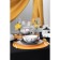 Salad Dolyana "Spring Evening", 600 ml, d = 15.5 cm, white color
