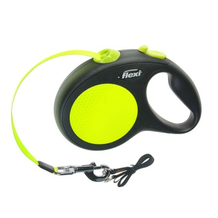 Рулетка Flexi New Neon L (до 50 кг) лента 5 м-1
