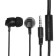 Mobility MT-27 headphones, vacuum, microphone, 3.5 mm, 1 m, black