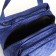 Road bag, 3 parts on zippers, blue color