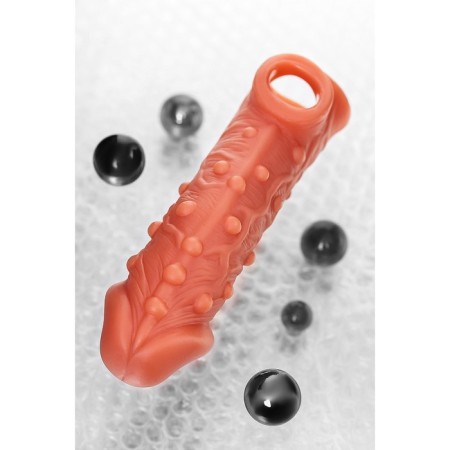 Kokos nozzle is realistic with additional stimulation, TPE, bodily, 17.6 cm-2