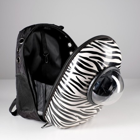 A backpack for carrying animals with a viewing window, 32 x 25 x 42 cm-4