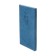 The weekly dated 2025, 80x165 mm, 64 sheets of Escalada, soft leather cover, pancake embossing, block 70 g/m², blue