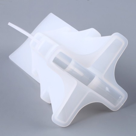Silicone form for epoxy resin "Christmas tree" 10 × 11.8 × 11.8 cm-4