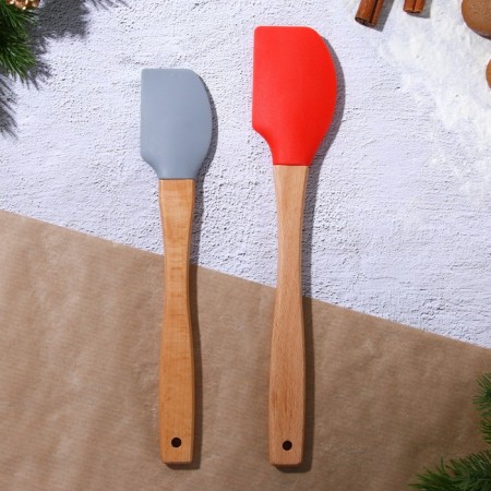 Set of silicone blades "Forest Tale", 2 pcs in the set (26x5 cm, 23.3x4.3 cm)-3