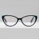 Ready glasses GA0532 (color: C1 black, blue; diopter: + 2; tint: no)