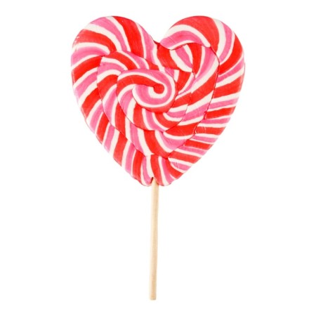 Caramel on the stick "Lolly Heart Big", mix 140 g-2