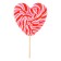 Caramel on the stick "Lolly Heart Big", mix 140 g