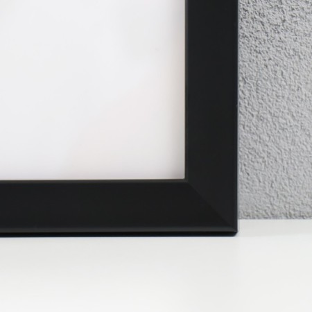 Photo frame Plastic "Mira" 20x30 cm, 641877-8, black (plastic screen)-1