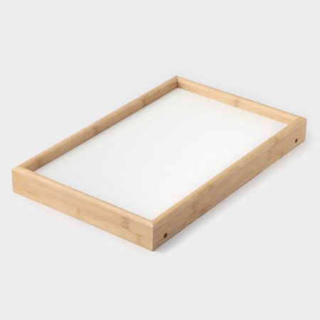 Breakfast for breakfast with the legs of the share, 46.5 × 25 cm, bamboo-1