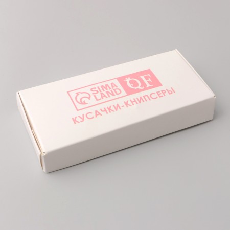 Kusachki-cannips are manicure, with a file, with an opener, 6 cm, packing 12 pcs, silver color-7