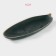 Fruit dish "Tropican", 40.5 × 14.5 cm, green color