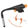 Gas burner on a cangy cylinder, piezo -ignition, flexible nozzle d = 12 x110 mm Adgt013