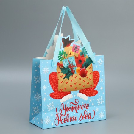 Gift Package "Cozy New Year", 25 x 30 x 10 cm, New Year-3