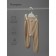 Set for discharge children's NewBorn growth 62-68 cm, beige color, 6 items