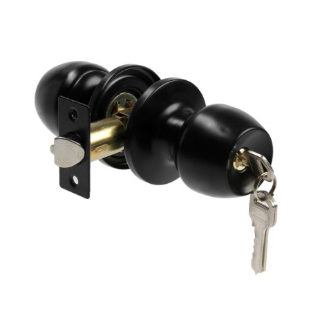 Latch 1103, with a key, matte black color-1