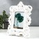 Photo frame plastic 10x15 cm "Royal lush leaves" white 28x20.5 cm
