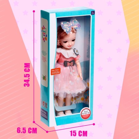Sharpine doll "Alice" in a dress, mix-5