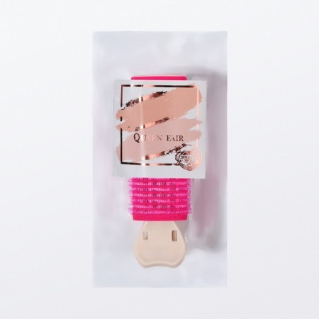 Bigudi for a basal volume, with a clamp, 3.3 × 3.5 × 10.5 cm, color mix-5