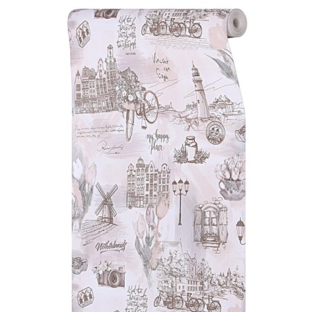 Paper wallpapers "Gomel wallpaper" Vincent 61, 0.53x10.05m