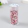Decor "Pink gradient" d = 6 mm 10 g 200 pcs 5x2.5 cm mix