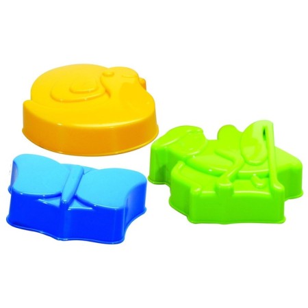 Gowi molds set of animals, 3 pcs