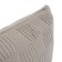A pillow made of cotton knuckles of light gray color Essential, size 45x45 cm