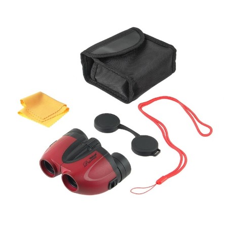 Veber Prima binoculars, 5 × 20, theatrical, Cherry color-5