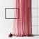 Tulle "Story", size 500x270 cm, burgundy color