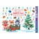 Window sticker "Magic near", 50 x 70 cm, New Year