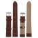 Solomon watch strap, 18 mm, eco-leather, L-19 cm, brown
