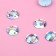 Rhinestones are sewing "circle", with holography, d = 12 mm, 20 pcs