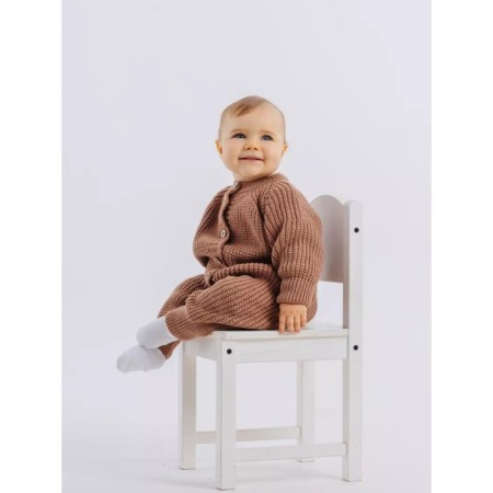 Combine Children's Knitted Rant KnitWear, height 86 cm, brown color