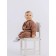 Combine Children's Knitted Rant KnitWear, height 86 cm, brown color