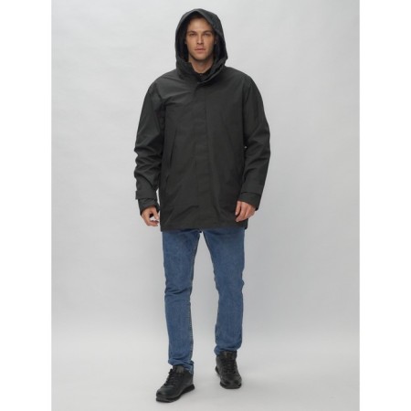 Male jacket-park, size 50, black color-27