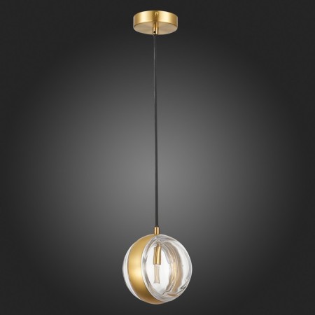 STL LUCE Sus. SL1156.303.01. Bala. 1x5 watts, G9, 15x15 cm, brass color-5