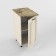 Lower Premiere cabinet, 600x400x850, walnut