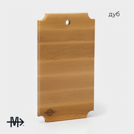 Defense board MAGISTRO "Modern", 30 × 18 × 1.2 cm, oak-1